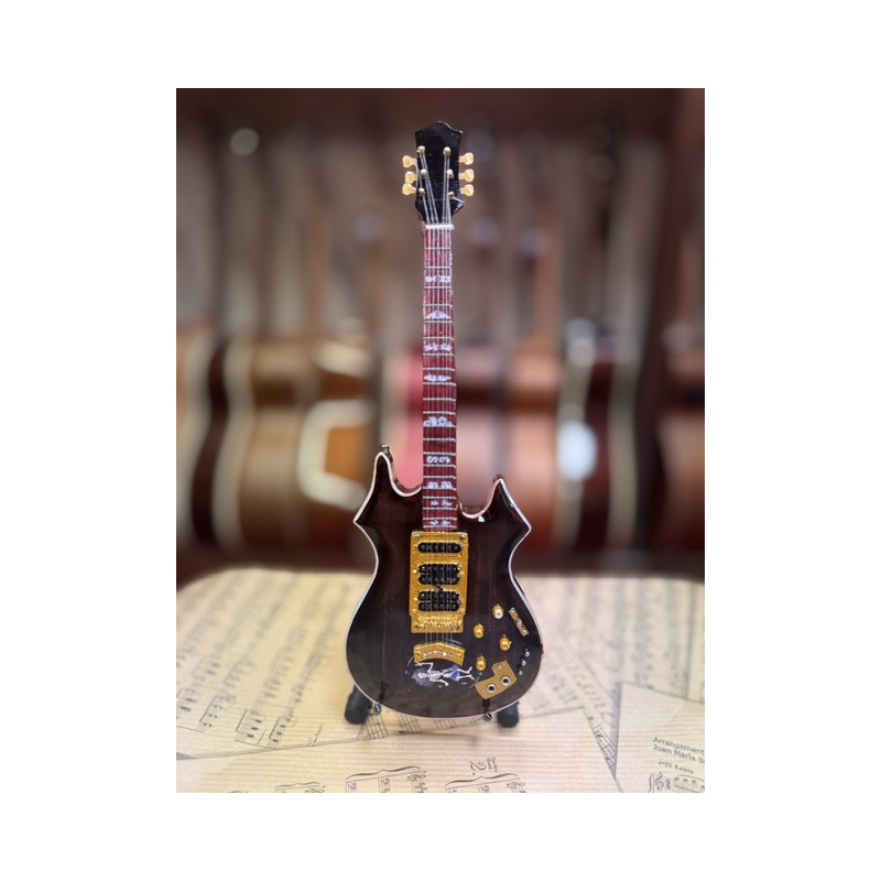 MINIATURE GUITARE GRATEFUL DEAD JERRY GARCIA 27CM