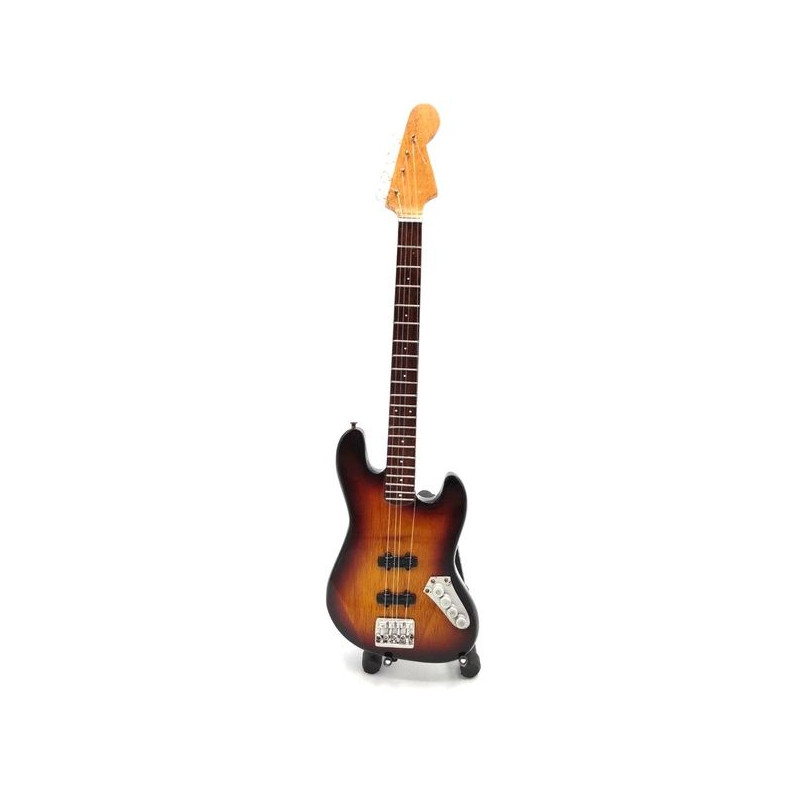 MINIATURE GUITARE BASSE JACO PASTORIUS 27CM
