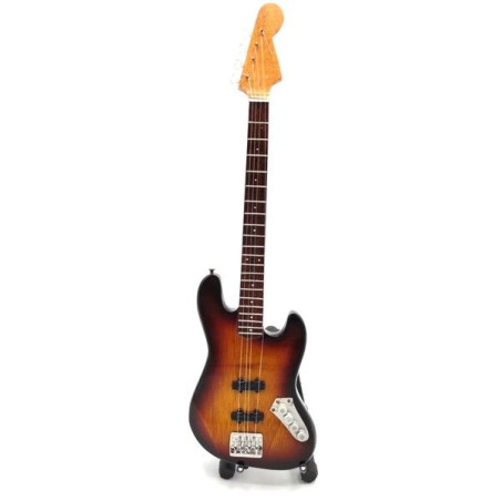 MINIATURE GUITARE BASSE JACO PASTORIUS 27CM