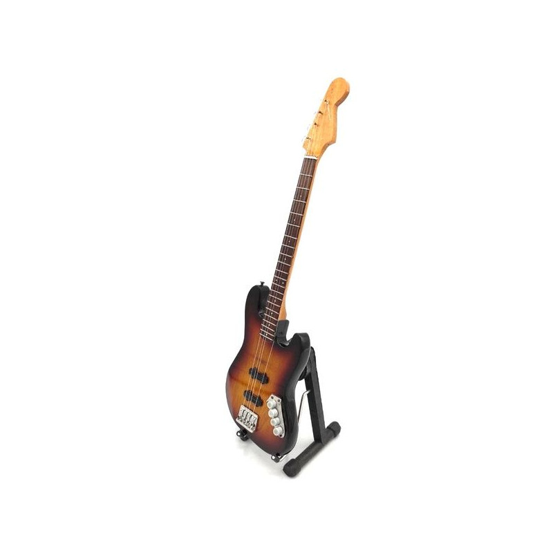 MINIATURE GUITARE BASSE JACO PASTORIUS 27CM