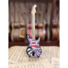 MINIATURE GUITARE SEX PISTOLS 27CM