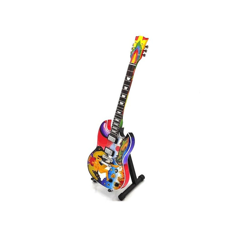 MINIATURE GUITARE SG FOOL ERIC CLAPTON 27CM