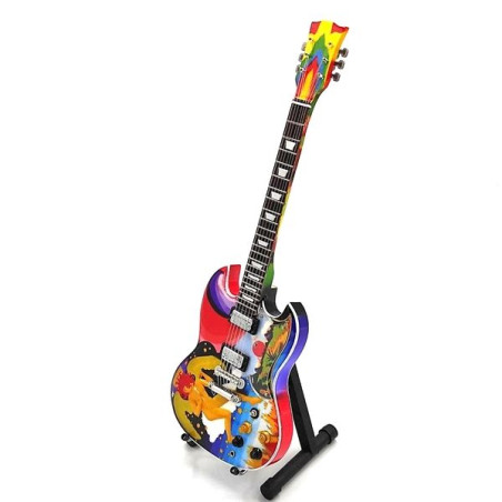 MINIATURE GUITARE SG FOOL ERIC CLAPTON 27CM