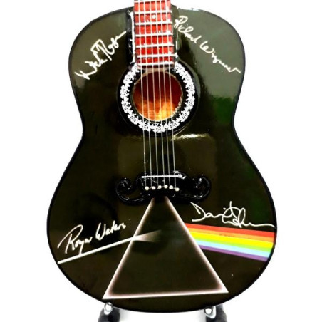 MINIATURE GUITARE PINK FLOYD ACOUSTIQUE 27CM