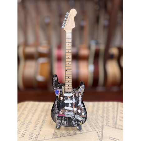 MINIATURE GUITARE THE RAMONES 27CM