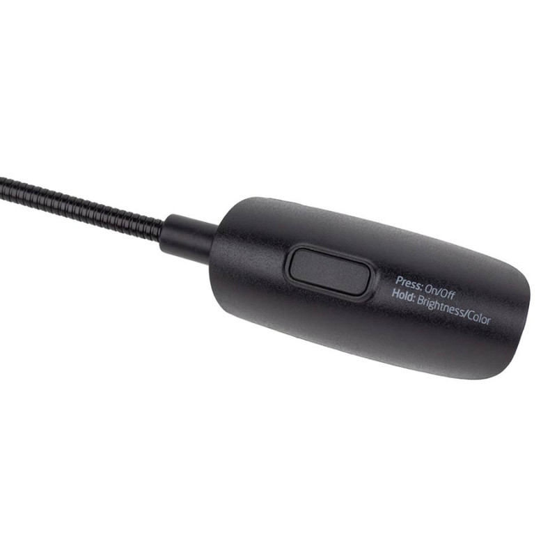 LAMPE DE PUPITRE BOSTON FLEXIBLE 2X6 LEDS MSL712