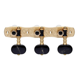 MECANIQUES GOTOH CLASSIQUES LAITON BOUTON NOIR