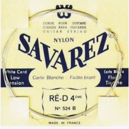 SAVAREZ CARTE BLANCHE CORDE 4 RE 524B