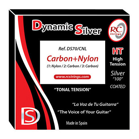 ROYAL CLASSICS DYNAMIC SILVER CARBON + NYLON DS70/CNL