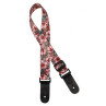 SANGLE UKULELE GAUCHO FLEURS ROSES  GSTU80PK