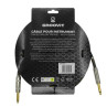 CABLE GROOVIT NYLON TRESSE JACK/JACK 3M NOIR/OR