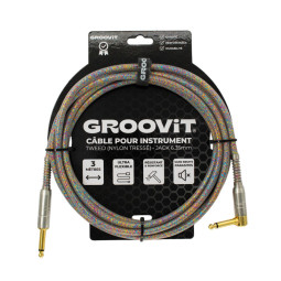 CABLE GROOVIT NYLON TRESSE JACK/JACK 3M DISCO 