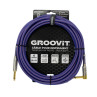 CABLE GROOVIT NYLON TRESSE JACK/JACK 6M VIOLET