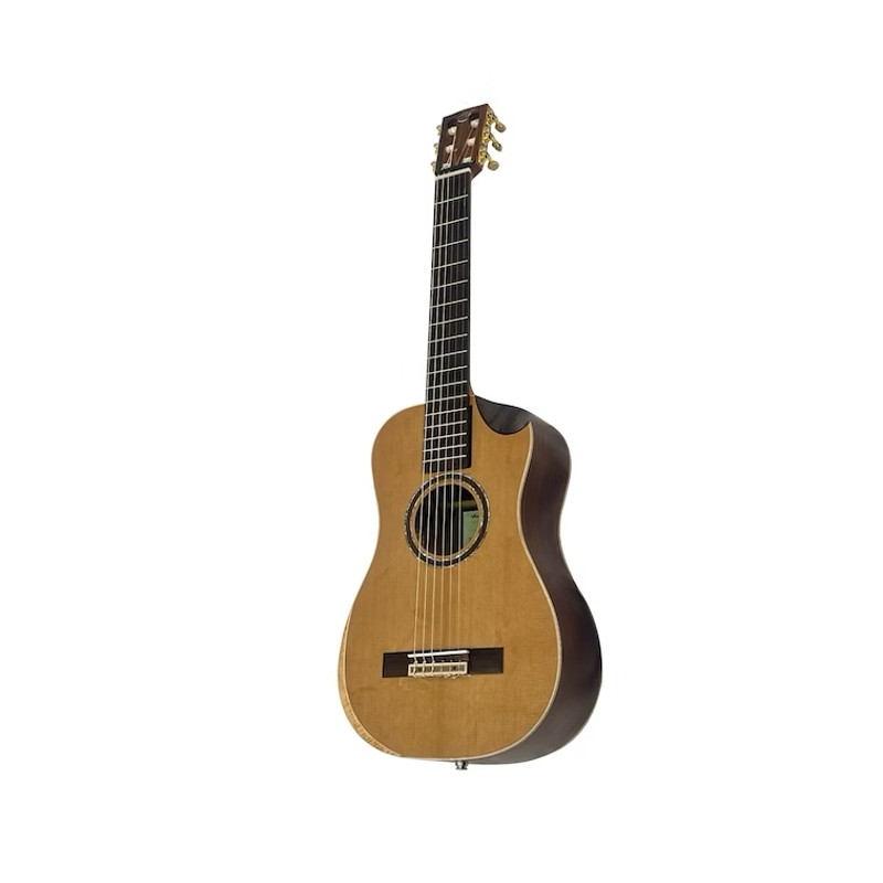 GUITARE JOURNEY CLASSIQUE DEMONTABLE ELECTRO ACOUSTIQUE NATUREL OC522C