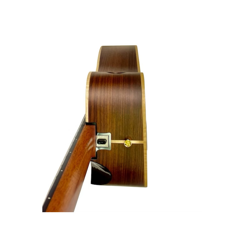 GUITARE JOURNEY CLASSIQUE DEMONTABLE ELECTRO ACOUSTIQUE NATUREL OC522C