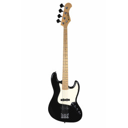 GUITARE BASSE ELECTRIQUE PRODIPE 4 CORDES BLACK / NOIRE
