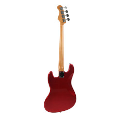 GUITARE BASSE ELECTRIQUE PRODIPE 4 CORDES CANDY RED