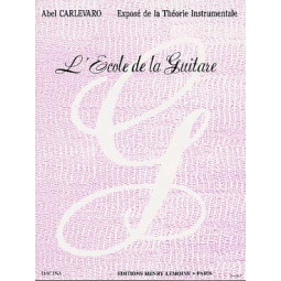 CARLEVARO ECOLE DE LA GUITARE HL25048