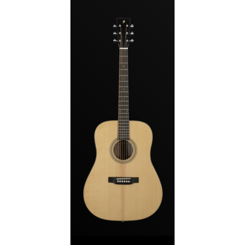 GUITARE PRODIPE FOLK DREADNOUGHT TOUT MASSIF SD300