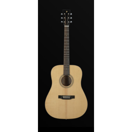 GUITARE PRODIPE FOLK DREADNOUGHT TOUT MASSIF SD300