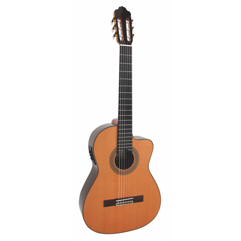 GUITARE ESTEVE 7CE CEDRE ELECTRO PAN COUPE 15447E-SC