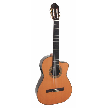 GUITARE ESTEVE 7CE CEDRE ELECTRO PAN COUPE 15447E-SC