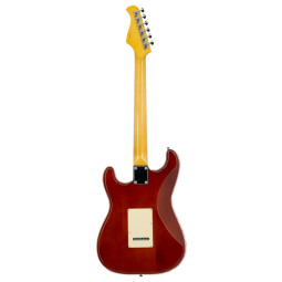 GUITARE ELECTRIQUE PRODIPE AULNE FLAME ST93 ALDER TB