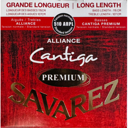 SAVAREZ ALLIANCE ROUGE CANTIGA PREMIUM LONGUE JEU 510ARPL