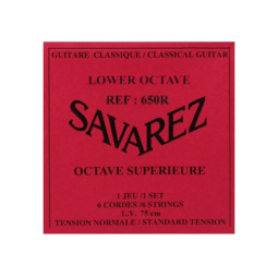 SAVAREZ OCTAVE INFERIEURE 75CM JEU 6CB640R