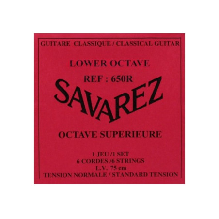 SAVAREZ OCTAVE INFERIEURE 75CM JEU 6CB640R
