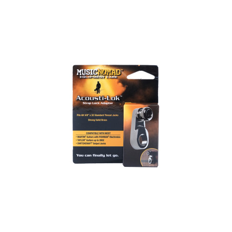 ACOUSTI-LOK STRAP LOCK POUR JACK STANDARD 3/8 POUCES X 32