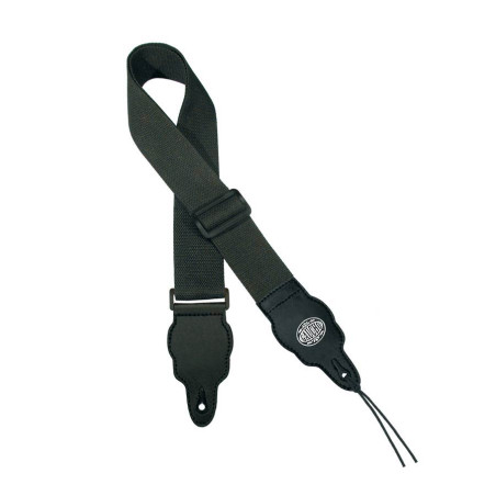 SANGLE GUITARE GAUCHO STANDARD SERIES NYLON NOIR