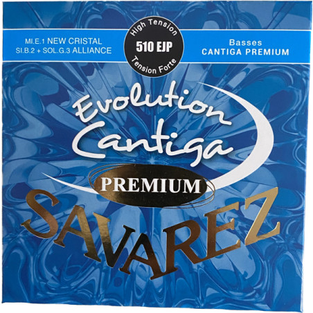 SAVAREZ CANTIGA PREMIUM EVOLUTION BLEU JEU 510EJP