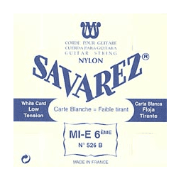 SAVAREZ CARTE BLANCHE CORDE 6 MI 526B