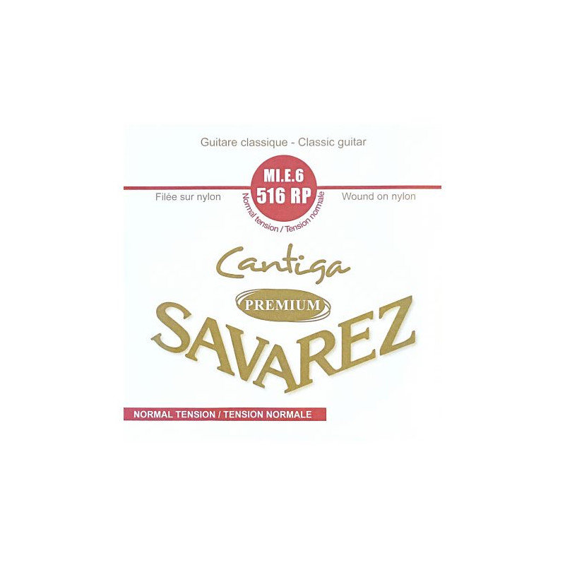 SAVAREZ CANTIGA PREMIUM ROUGE CORDE 6 MI 516RP
