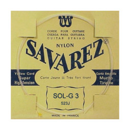 SAVAREZ CARTE JAUNE CORDE 3 MI 523J