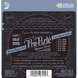 D'ADDARIO DYNACORE NORMAL TITANIUM JEU EJ45TT