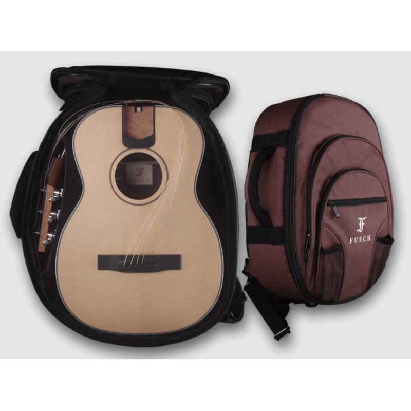 GUITARE FOLK DE VOYAGE FURCH LITTLE JANE SERIE 10-MM ACAJOU  