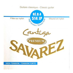 SAVAREZ CANTIGA PREMIUM BLEU CORDE 4 RE 514JP