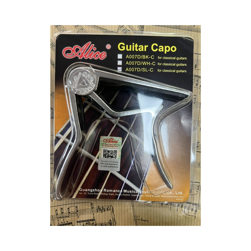 CAPODASTRE DELSON ALICE CLASSIQUE NICKELE A007D/SLC