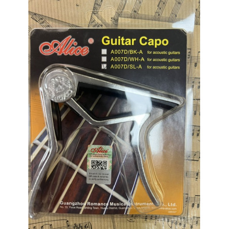 CAPODASTRE DELSON ALICE FOLK NICKELE A007A/SL