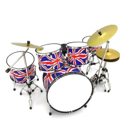 MINIATURE BATTERIE BEATLES UNION JACK