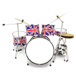 MINIATURE BATTERIE BEATLES UNION JACK