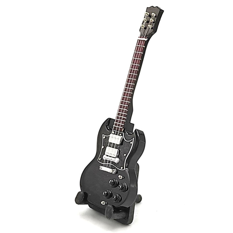 MINIATURE BABY GUITAR ANGUS YOUNG ACDC 15CM