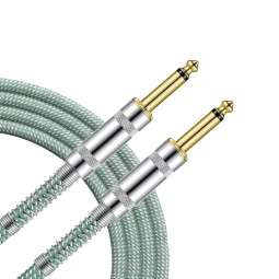 CABLE GROOVIT NYLON TRESSE BLEU CIEL JACK /JACK 3M
