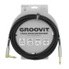CABLE GROOVIT PVC JACK/JACK COUDE 3M