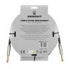 CABLE GROOVIT PVC JACK DROIT/JACK DROIT 3M