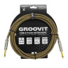 CABLE GROOVIT NYLON TRESSE JACK/JACK 3M MARRON