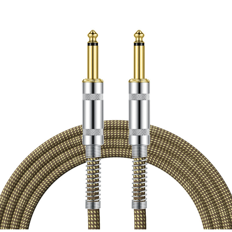 CABLE GROOVIT NYLON TRESSE JACK/JACK 3M MARRON