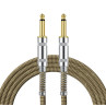 CABLE GROOVIT NYLON TRESSE JACK/JACK 3M MARRON